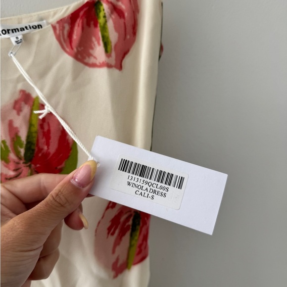 REFORMATION NWT Winola Dress in Cali S - Picture 9 of 10